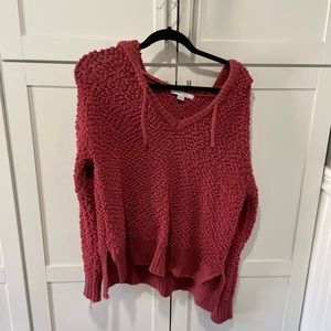 Pink Lily Popcorn Hoodie